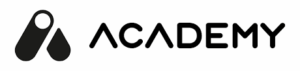 ACADEMY ACADEMY baut einzigartige und wunderbare Kinderräder. Hier das Logo.